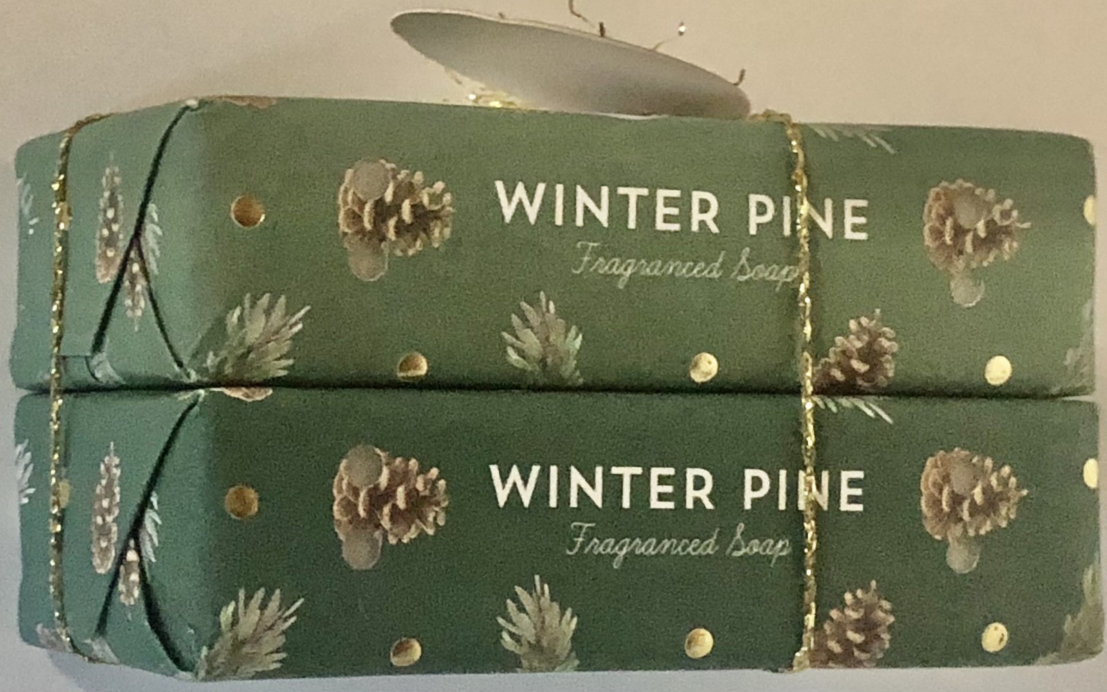 Castelbel Set of Two Scented Soap Bars Happy Holidays 2x200g/7 Oz