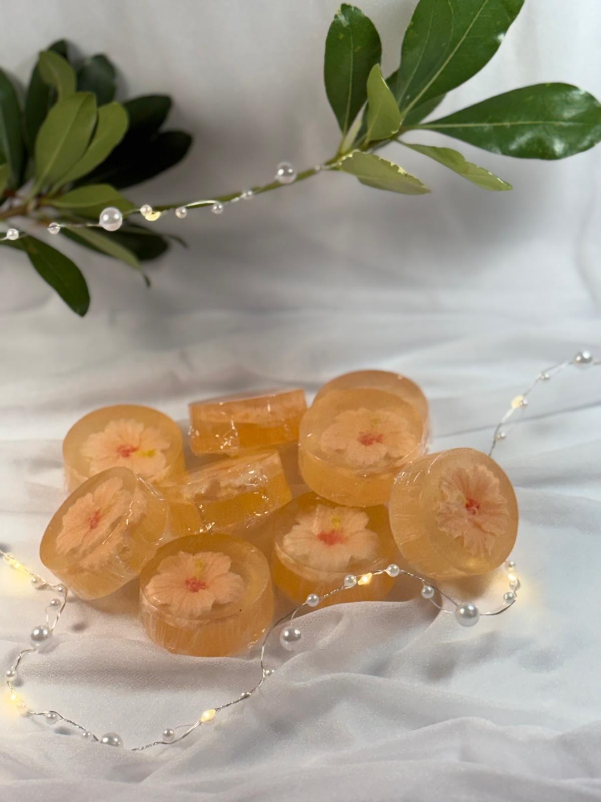 2 Handmade Soap Bar Natural Moisturizing Floral Soap Gift for her Spa Gift set
