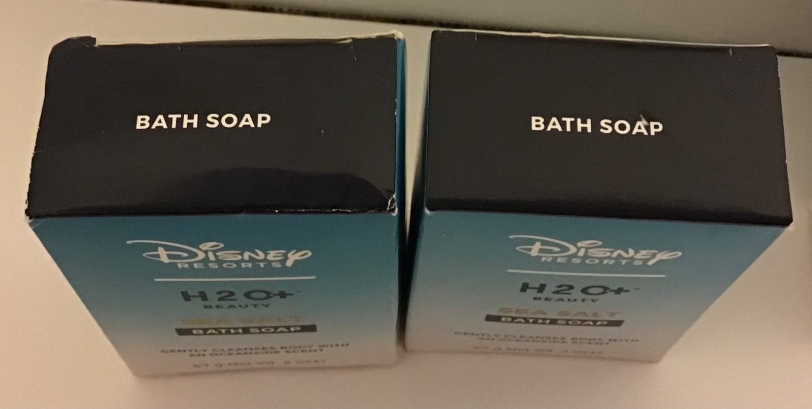 New Lot of 4 Walt Disney World Resort H2O+ Sea Salt Bath Soap