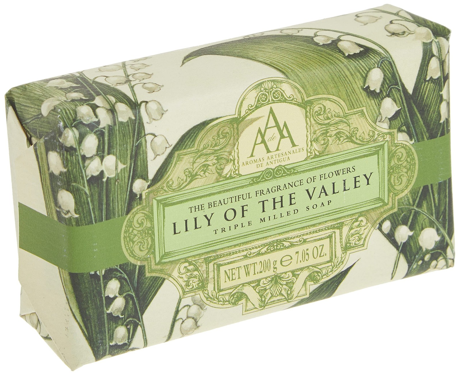 AAA Floral – Triple-Milled Luxury Soap Bar – Lily of the Valley – 200 g / 7.0…