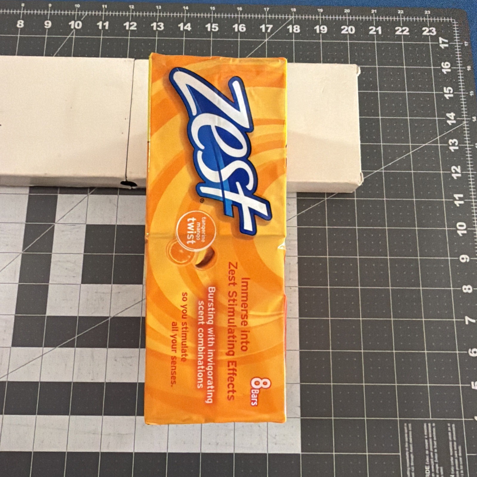 VTG ZEST TANGERINE MANGO TWIST BAR SOAP~8 Pack 4.0oz STIMULATING EFFECTS – New