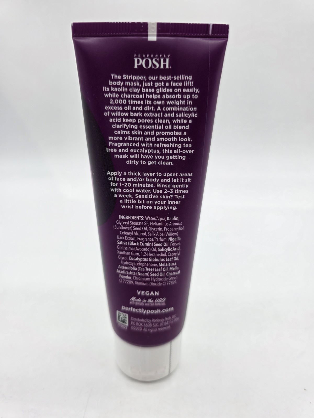 Perfectly Posh The Stripper Detoxifying Mask Face and Body Sealed ~ 3 Fl Oz