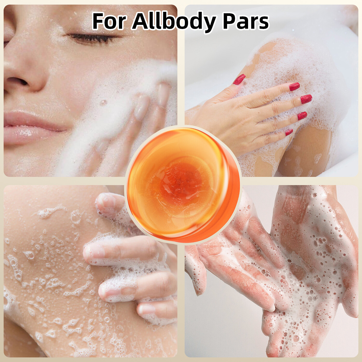 Coconut Olive Palm Oil Soap Acne Blemish Brightening Soap Body Wash Improve Skin