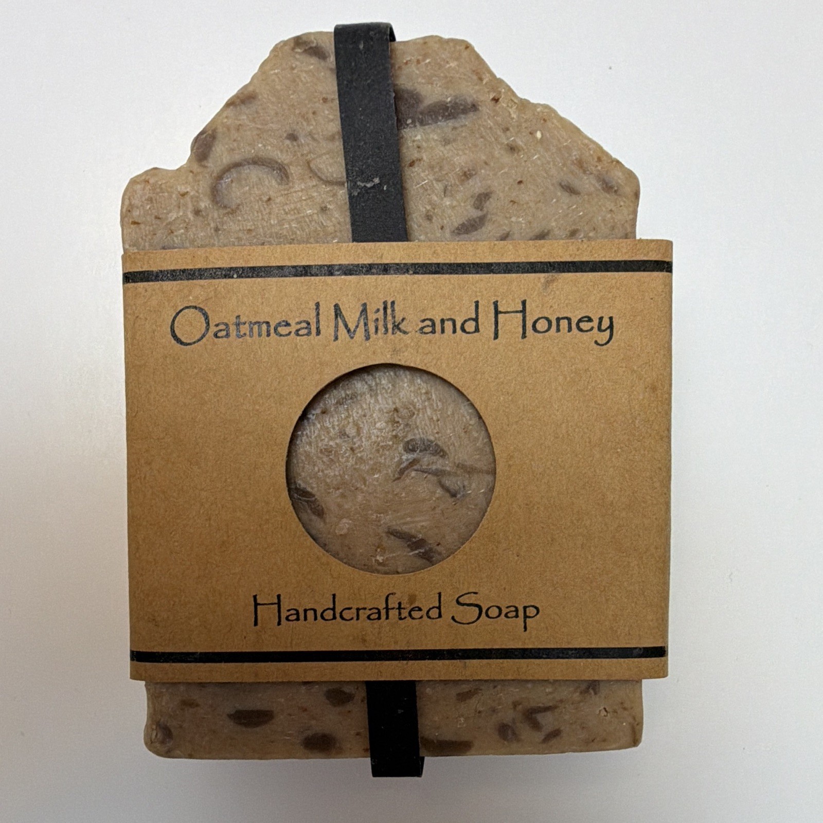 Handcrafted Artisan Soap 2-Bar Set Rose Kaolin & Oatmeal Milk & Honey 4.5oz NEW