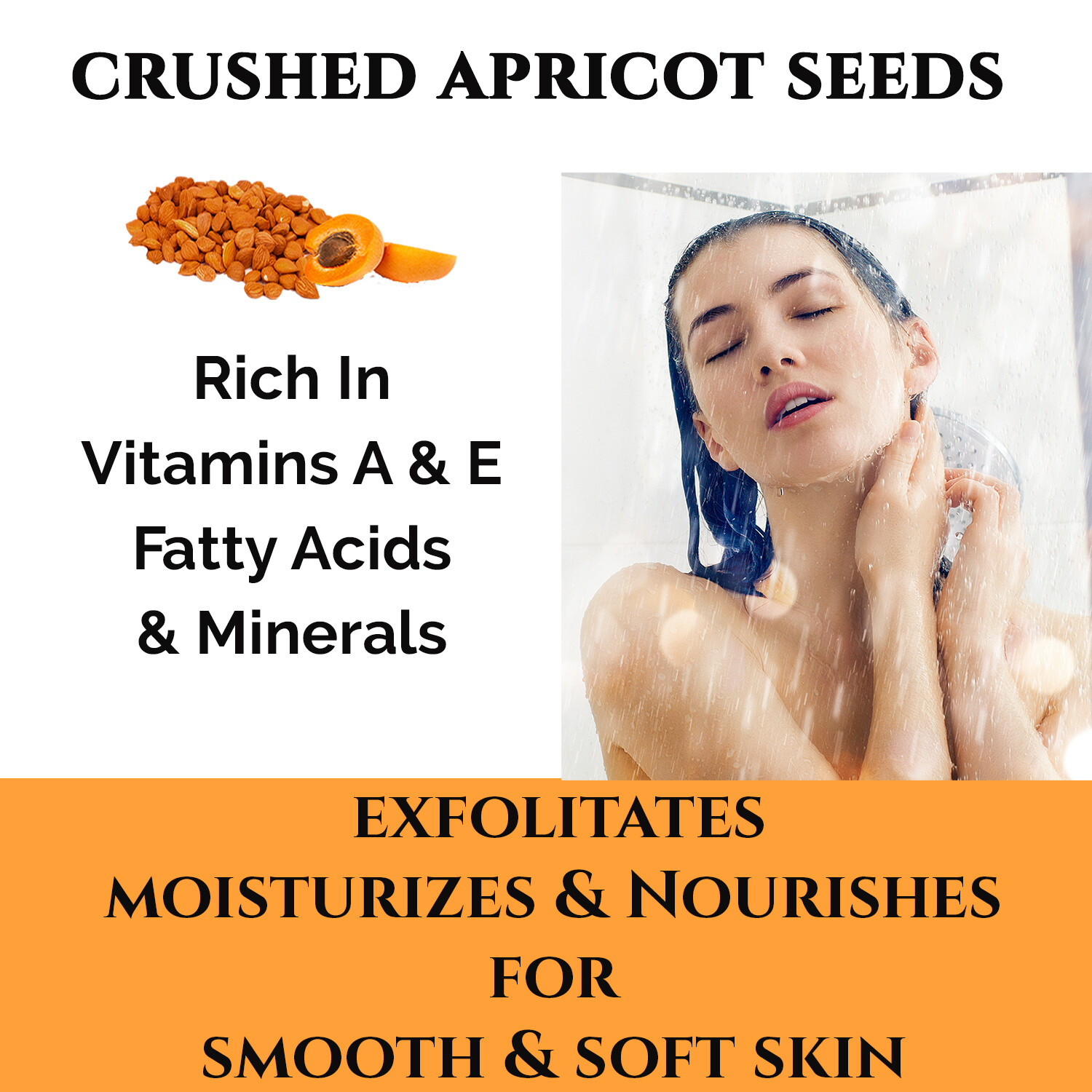 Turmeric Soap Bar – Skin Brightening, with Exfoliating Crushed Apricot Seeds