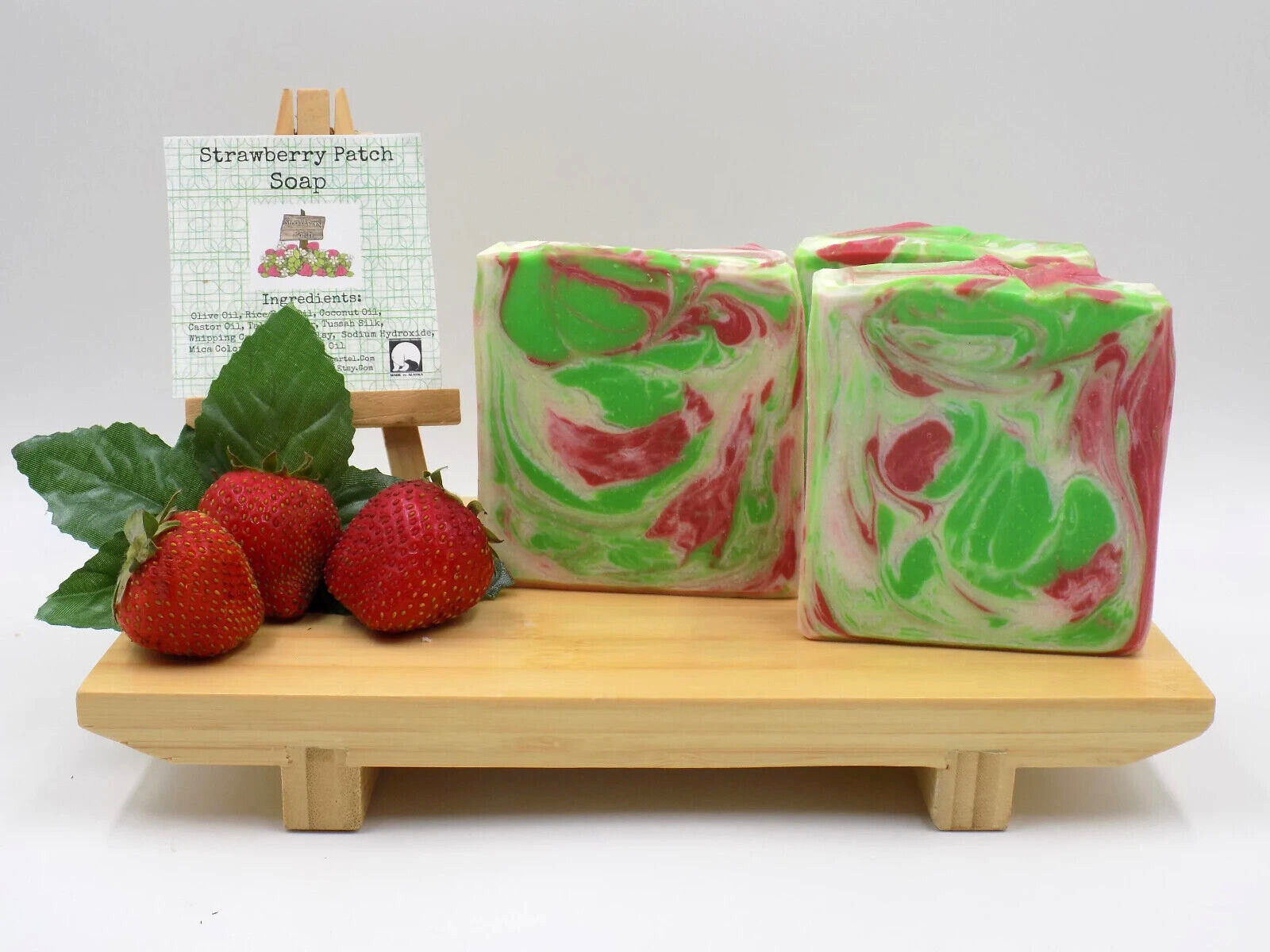 Strawberry Patch Bar Soap