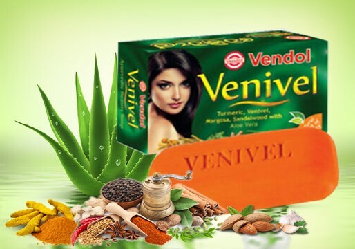 VENDOL VENIVEL SOAP | HERBAL AYURVEDIC BEAUTY SOAP | PURE NATURAL