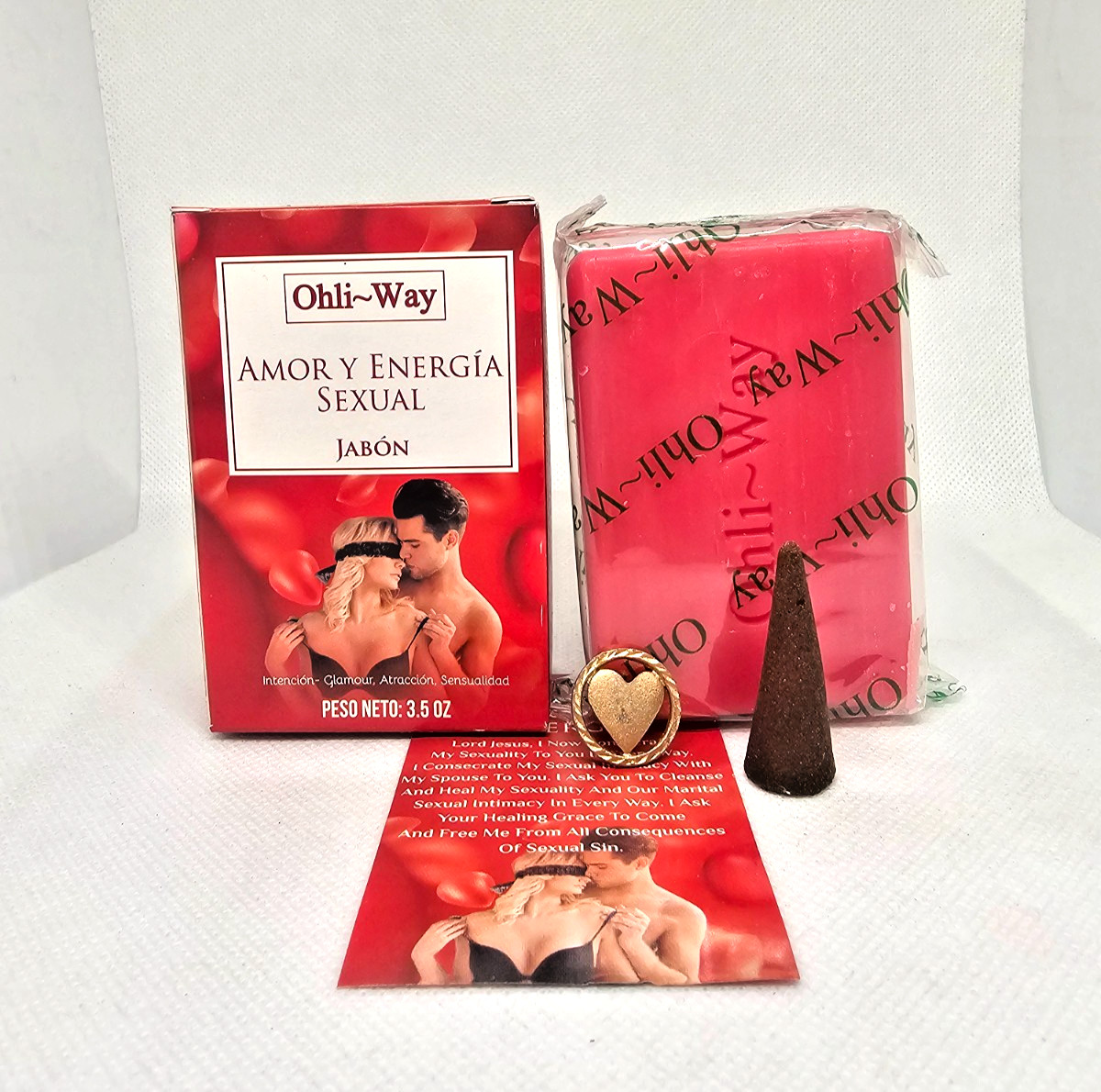 JABON AMOR Y ENERGIA CON FEROMONAS / LOVE AND ENERGY SOAP DOMINA AL SEXO OPUESTO
