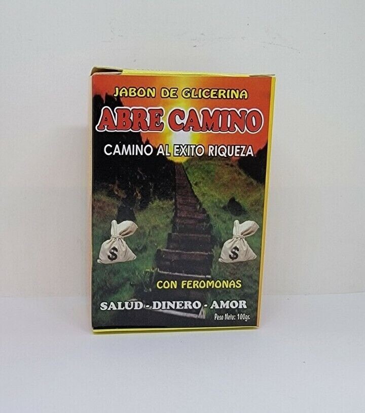 ABRE CAMINO JABON DE GLICERINA CON FEROMOMAS ATRAE DINERO PROSPERIDAD EXITO !!