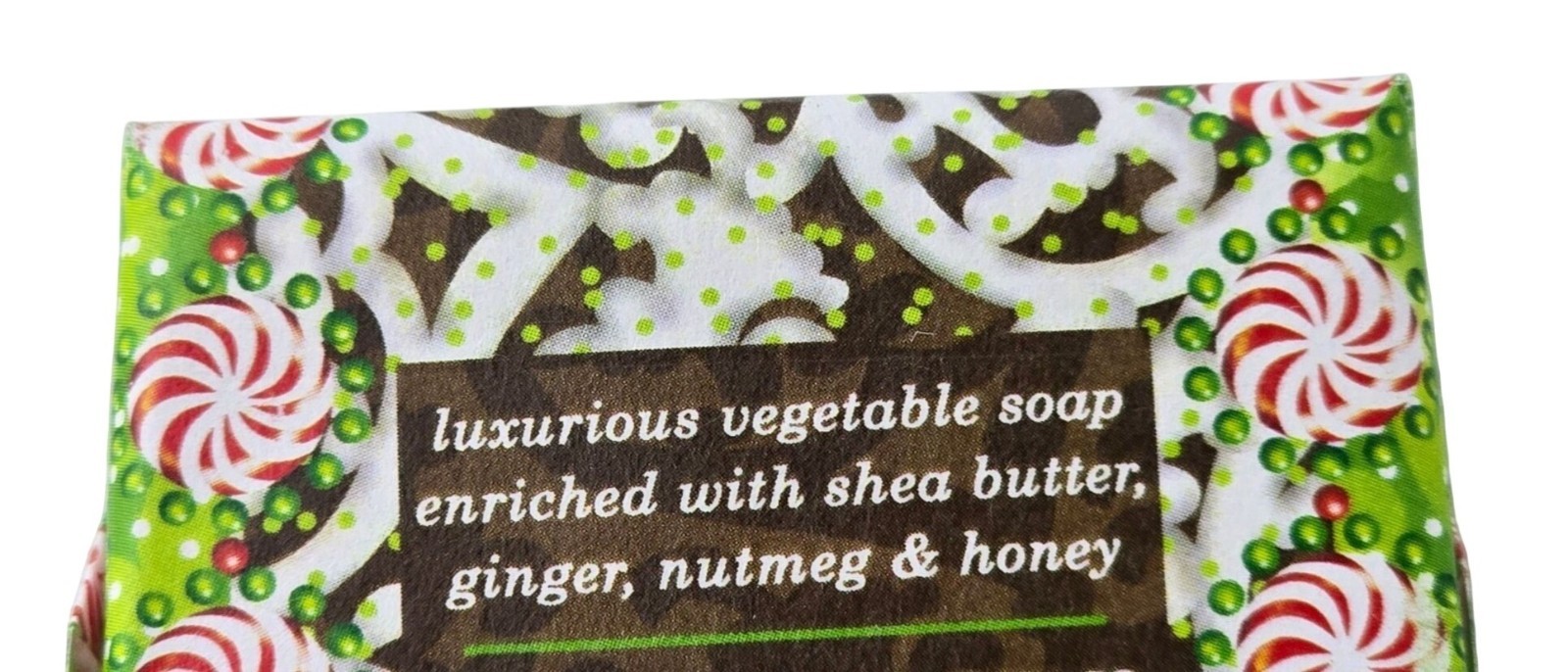 4 Greenwich Bay Trading Gingerbread 1.9 oz 53 g Holiday Shea Butter Soap Bars