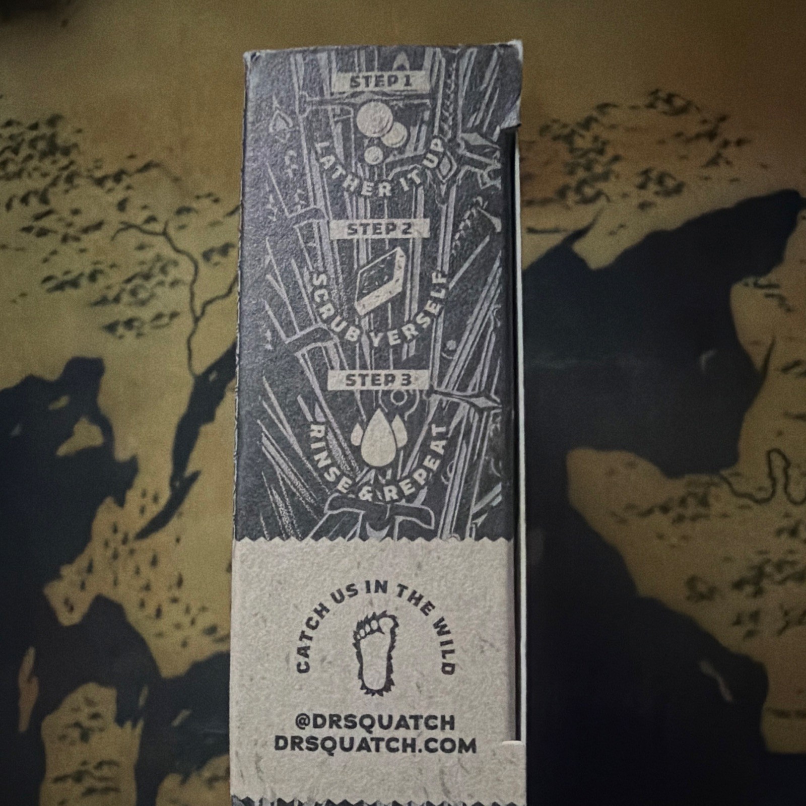Dr. Squatch Game of Thrones Men’s Soap, Thousand Sword Scrub Volcanic Sand 5 oz