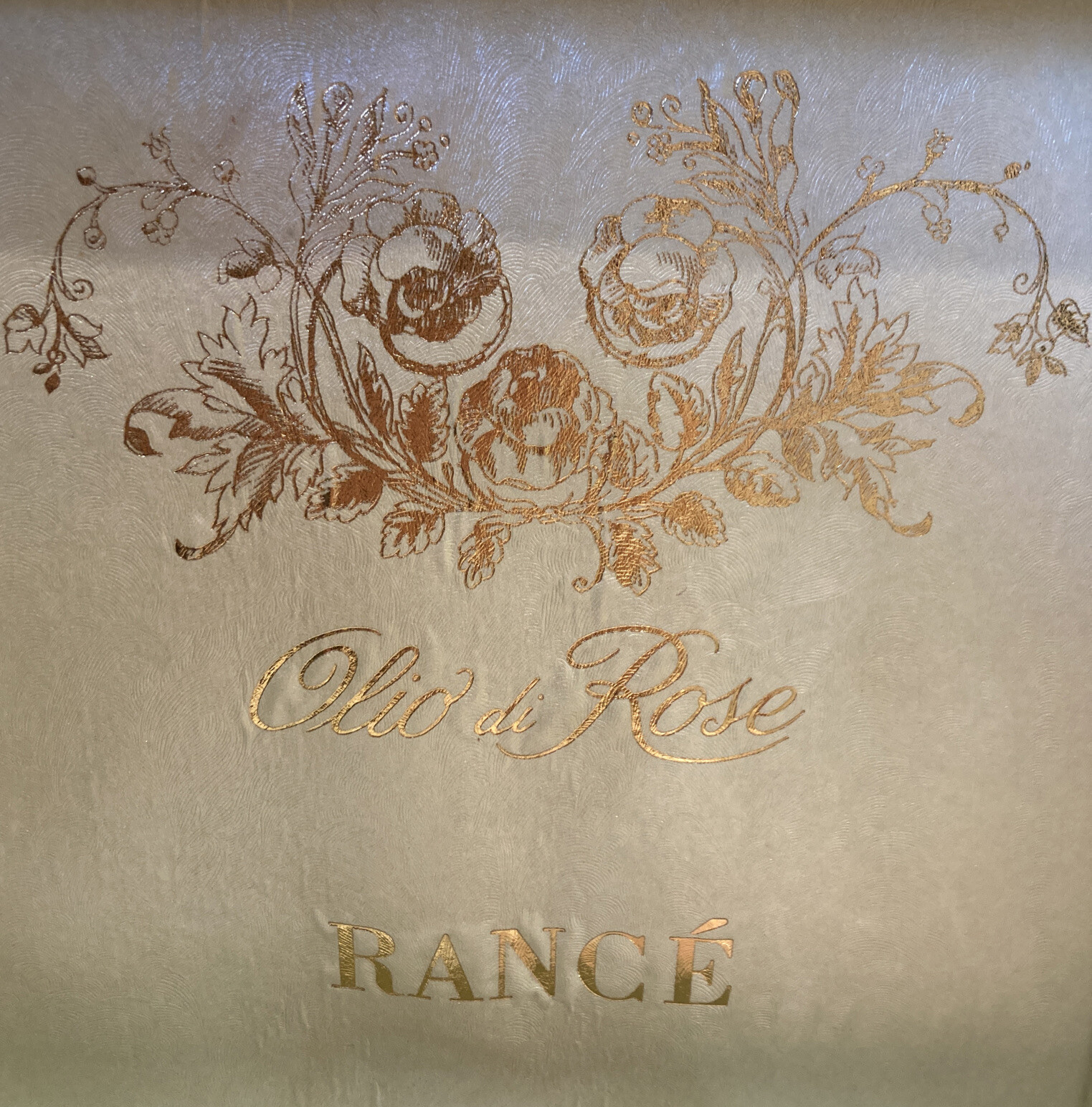 Rance 1795 Fine Soaps Gift Box Olio di Rose 4 x 100g Bars Wrapped Italy