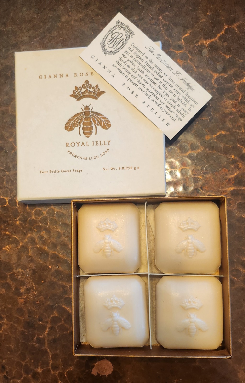 Gianna Rose Atelier Royal Jelly French Milled Soap Bees