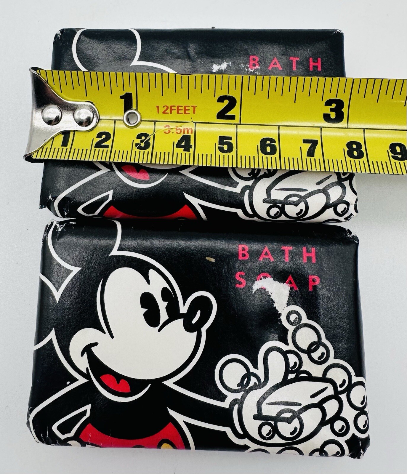 Vintage WALT DISNEY RESORT Mickey Mouse Bath Soap Bar 3 oz – Lot of 2