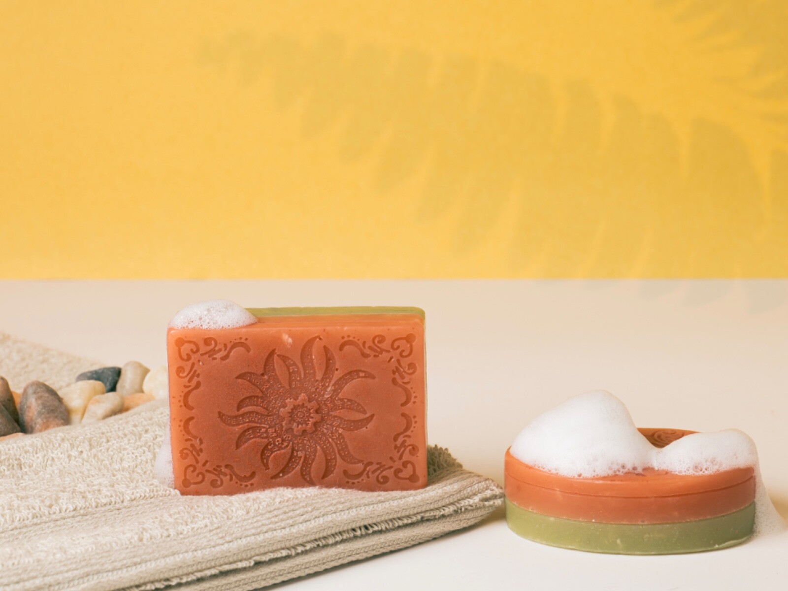 7 oz Handmade Coconut Soap Bars Organic Hypoallergenic All-Natural