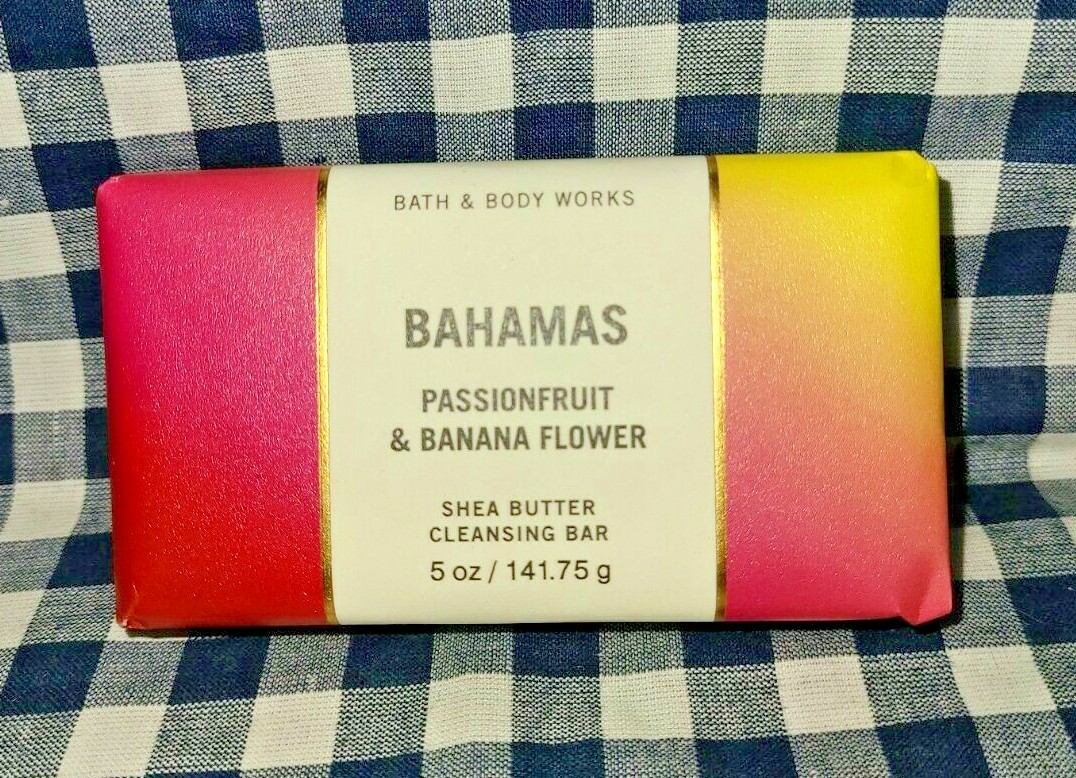 NEW Passionfruit & Banana Flower Cleansing Bar 5 oz Bath & Body Works
