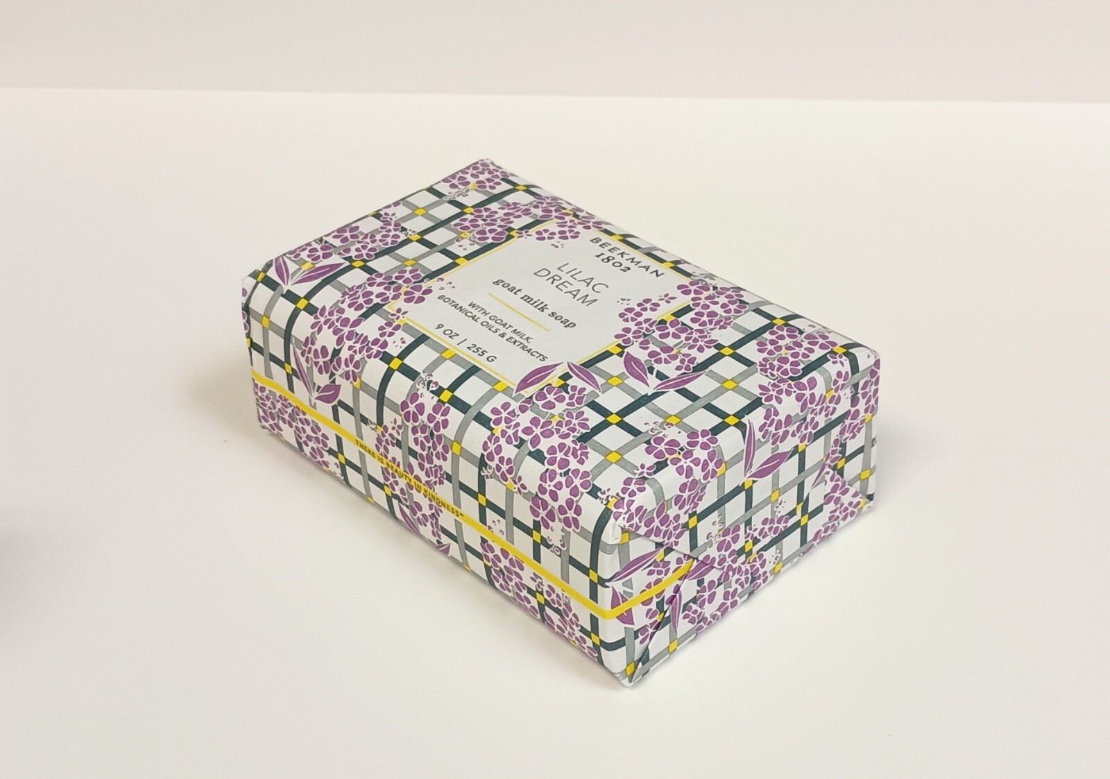 Beekman 1802 Goat Milk 9 oz Bar Soap + Lip Balm Set Lilac Dream NEW