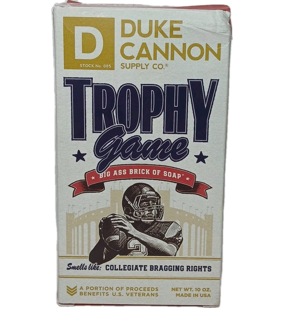 Duke Cannon Trophy Game Big Ass Brick of Soap 10 Oz Paraben & Phthalate Free