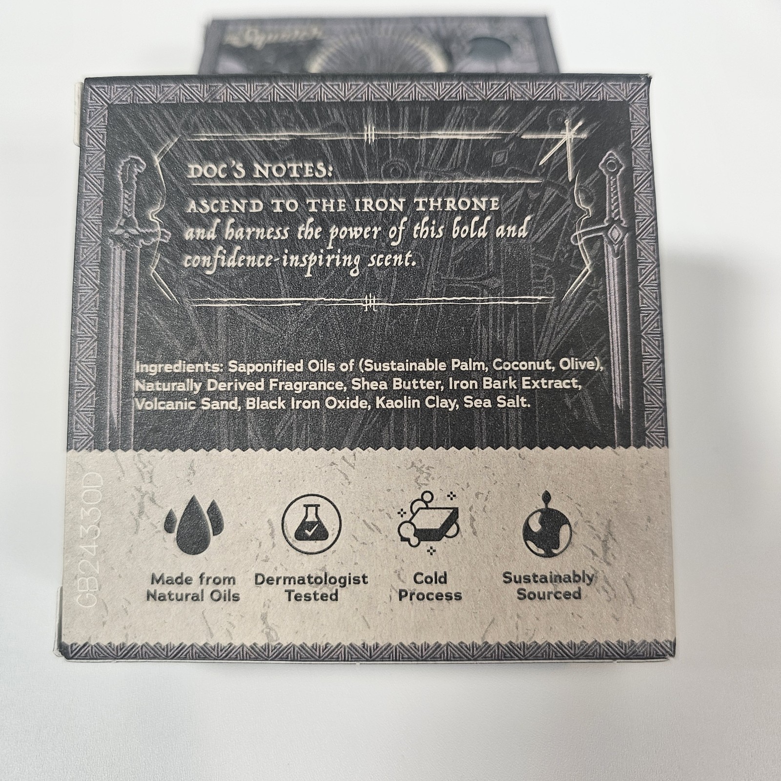 Dr. Squatch Game Of Thrones Bricks SET OF 3 Limited Edition New HBO Soap