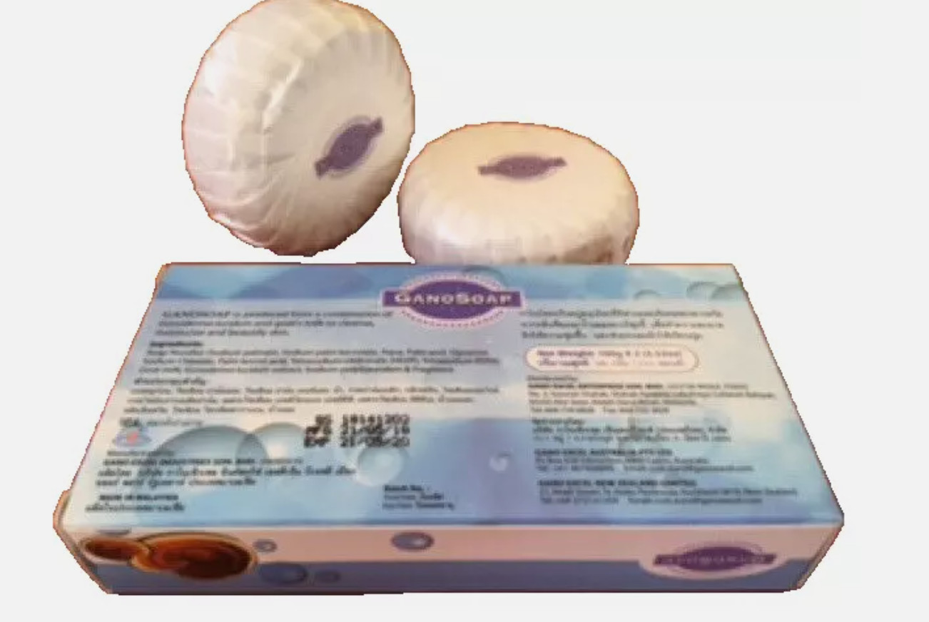 1 pcs Gano Soap Gano Excel Ganoderma Goat Milk Soap Anti Aging Acne Remover
