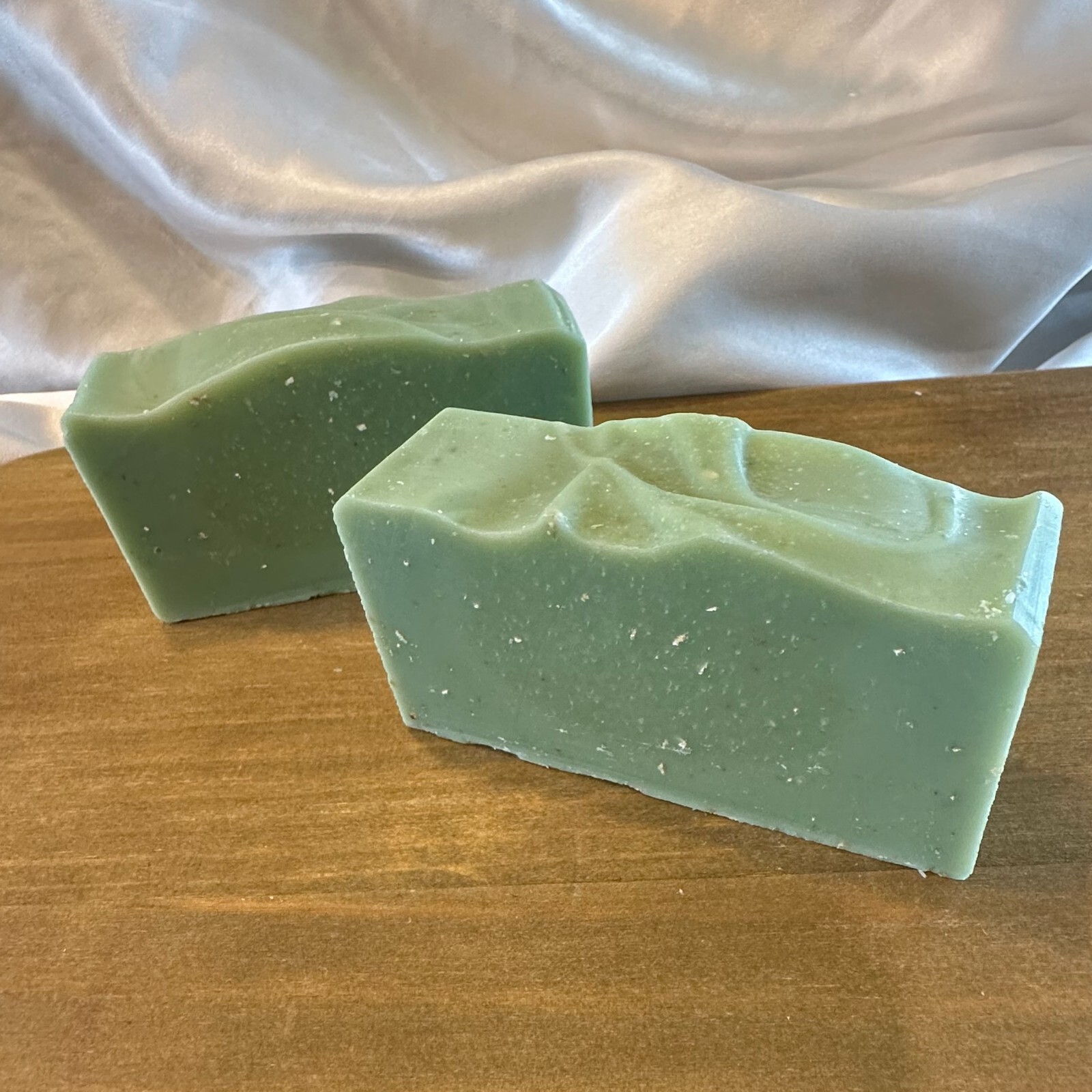 GREEN TEA & ALOE ALL NATURAL ORGANIC SOAP BAR | Unscented with Oatmeal |USA Made