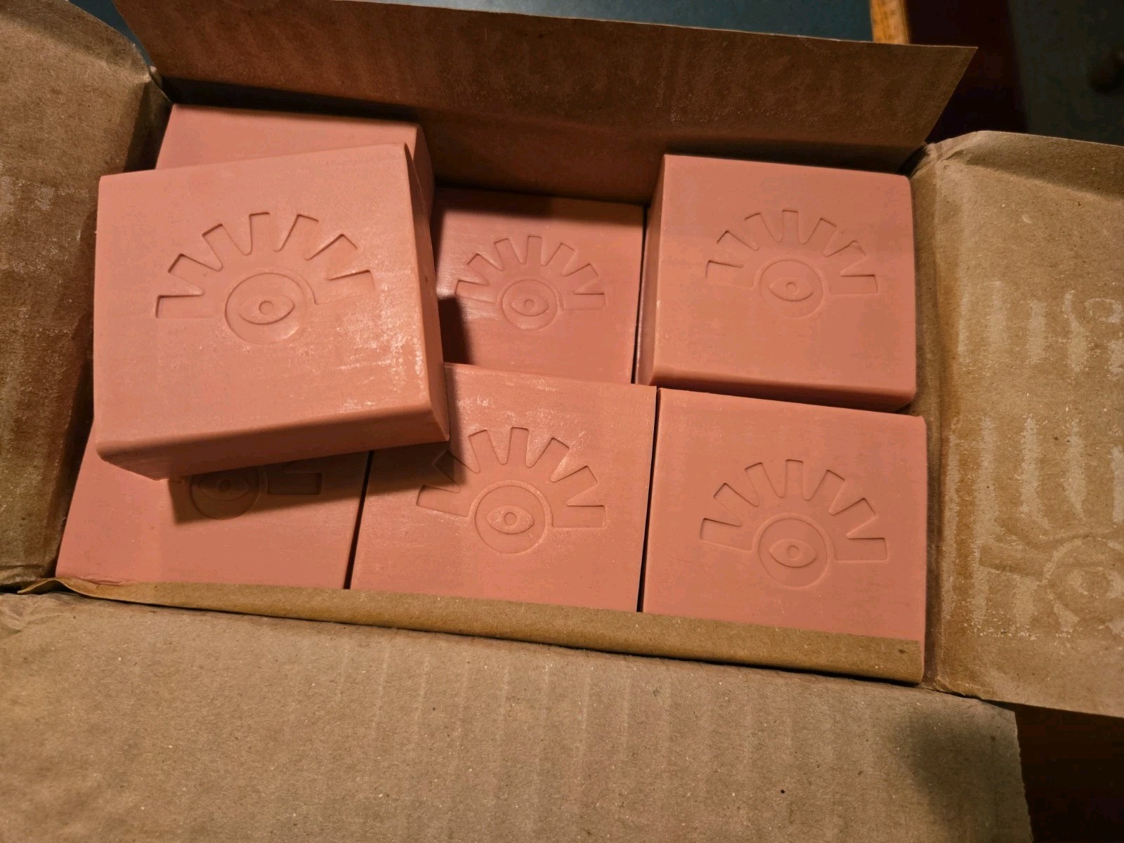 AYEYA Soap LOVE Soap Lot Of 24ea 3.75oz Bars! PINK NATURAL