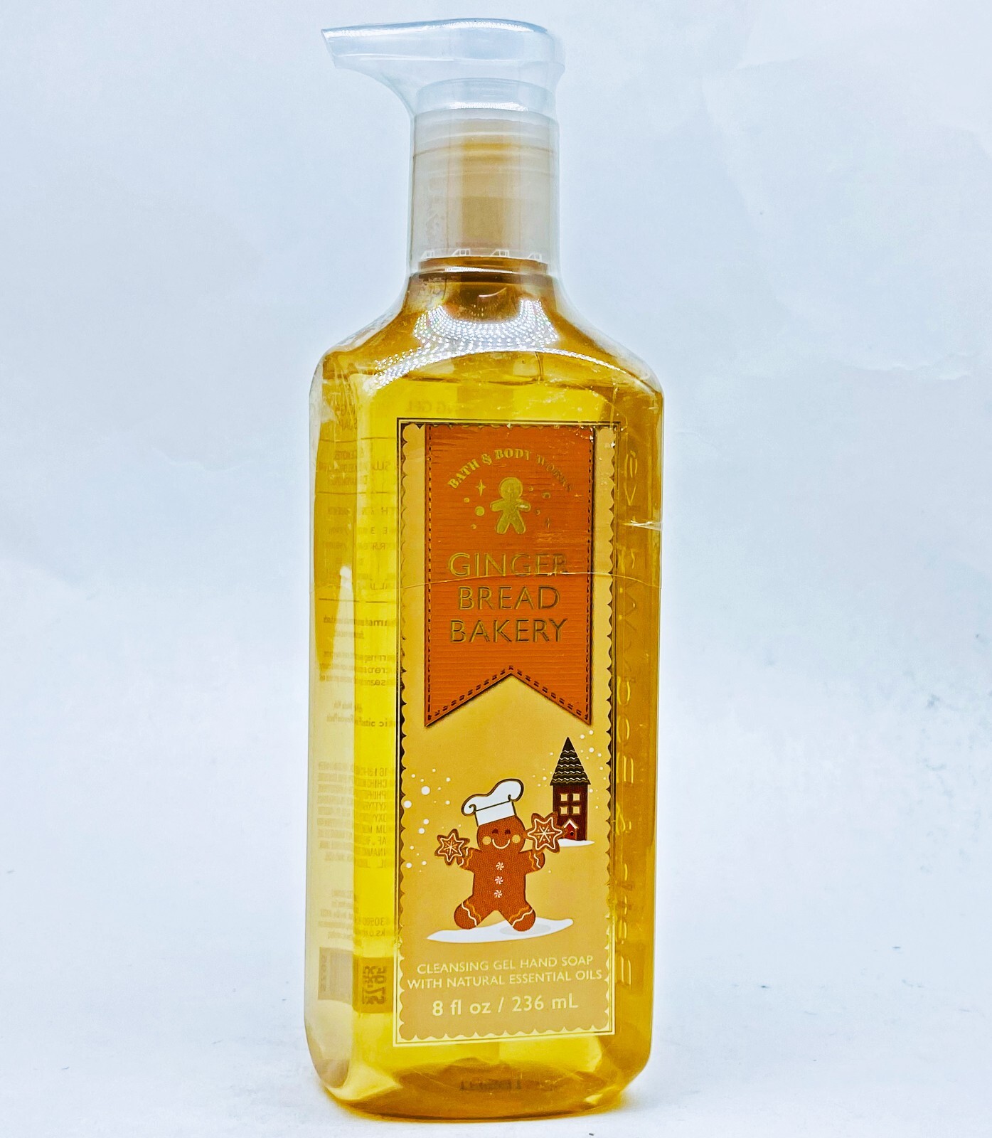 1 Bath & Body Works GINGERBREAD BAKERY Cleansing Gel Hand Soap 8.0 oz