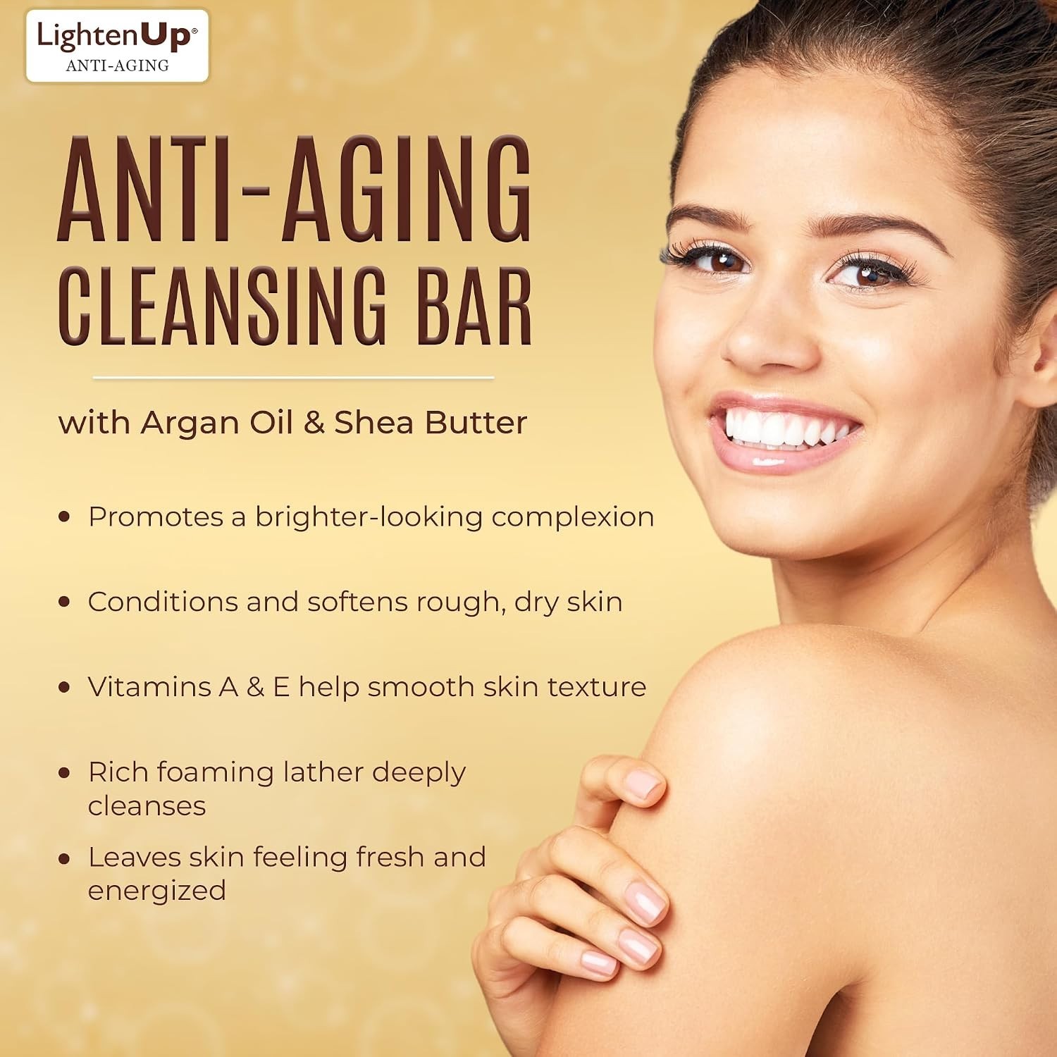 Omic LightenUp Anti-Aging Cleansing Bar 7.1 oz