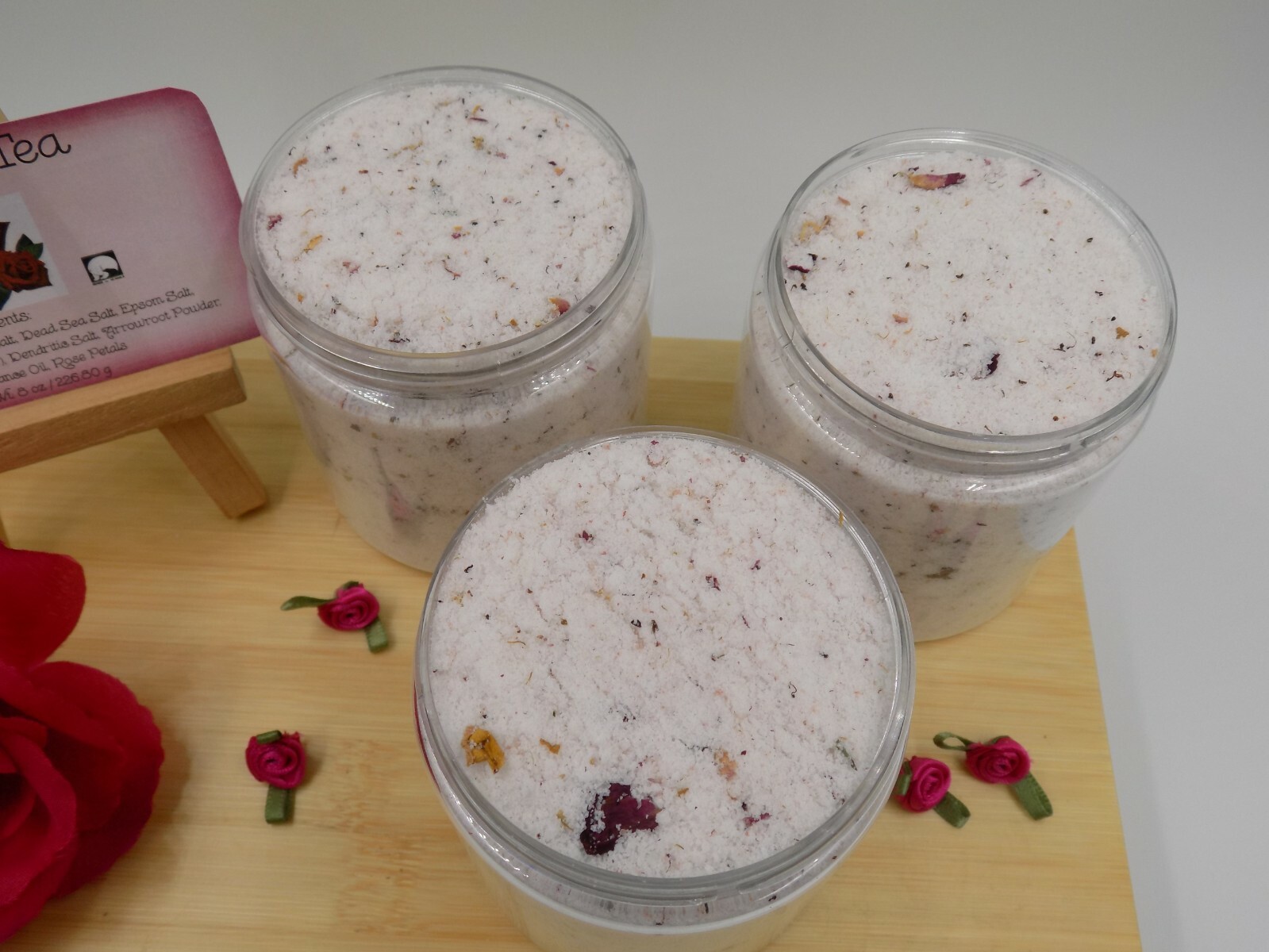 Rose Tub Tea / Bath Salt / Romanic Bath Salts