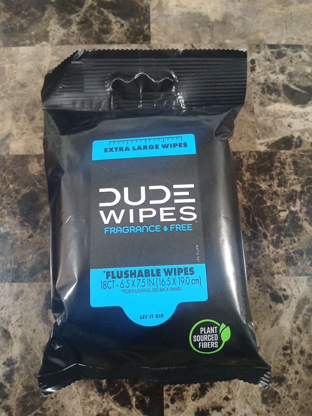 DUDE Wipes 18ct (Lot of 2 Packs) 18 Count each – Extra Large Flushable Wipes