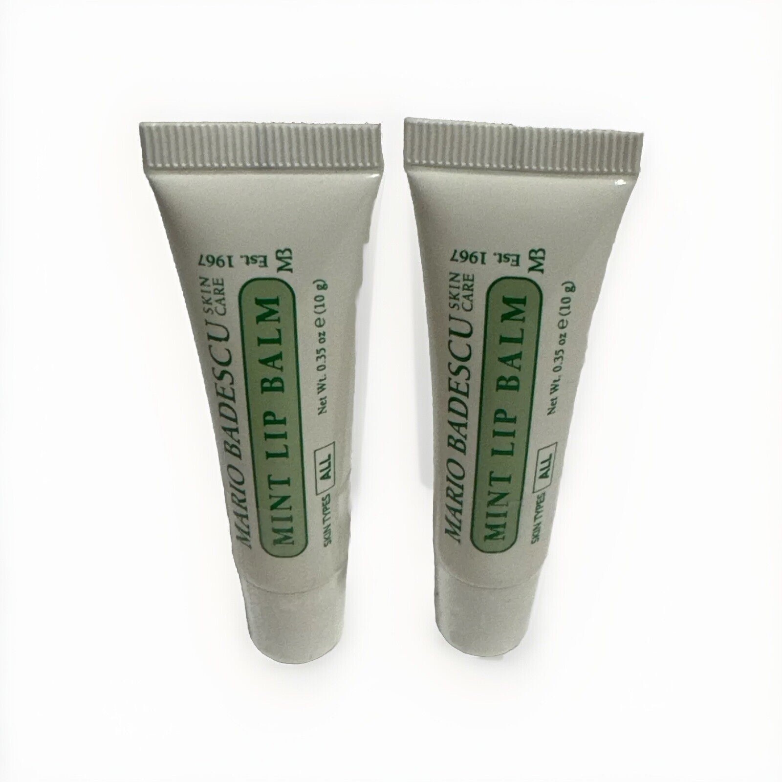 2 X Mario Badescu Lip Balm 0.35oz/10g Each Tube