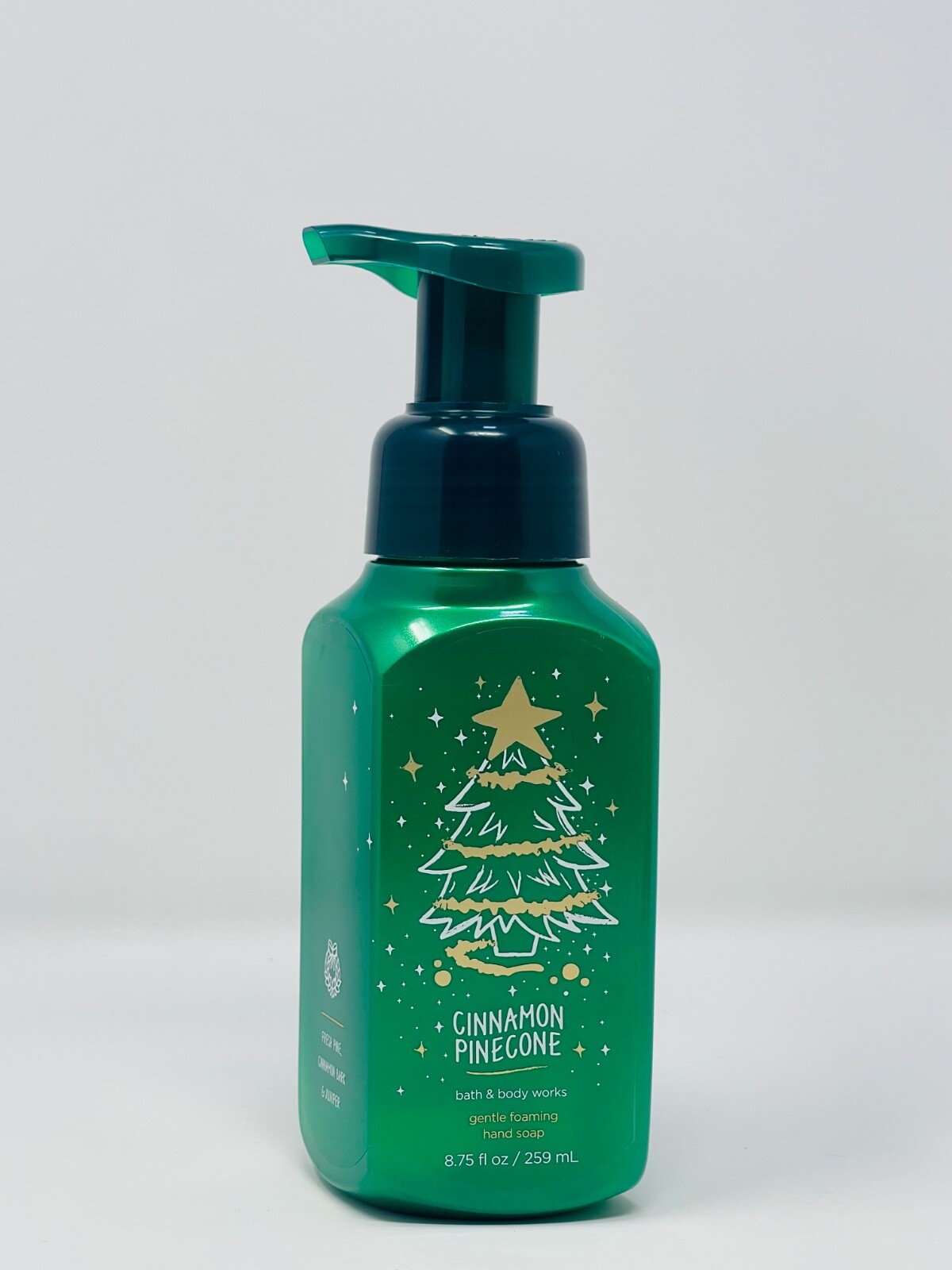 BATH & BODY WORKS CINNAMON PINECONE GENTLE FOAMING HAND SOAP 8.75 FLOZ/259mL NEW