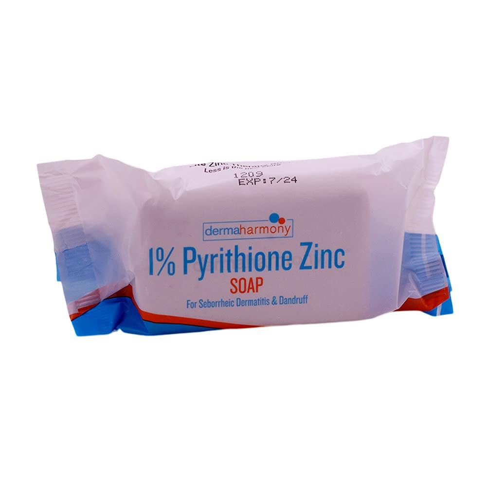 Zinc 1% Pyrithione Bar Soap 4oz – Treatment for Psoriasis, Eczema, Dry Skin
