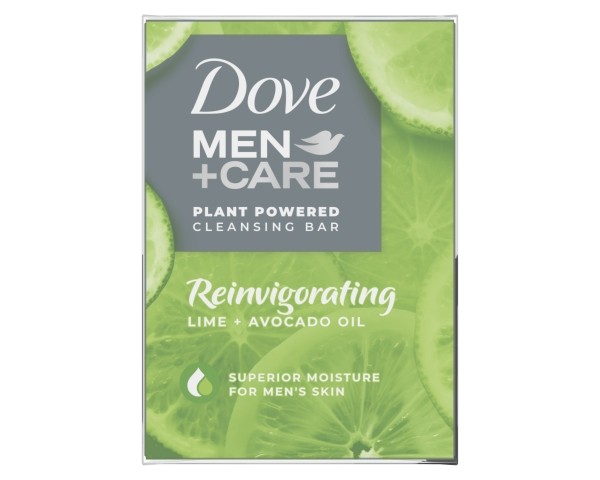 Dove Men Care Bar Reinvigorating – 4 x 5 oz – Lime and Avocado Oil – 4 count