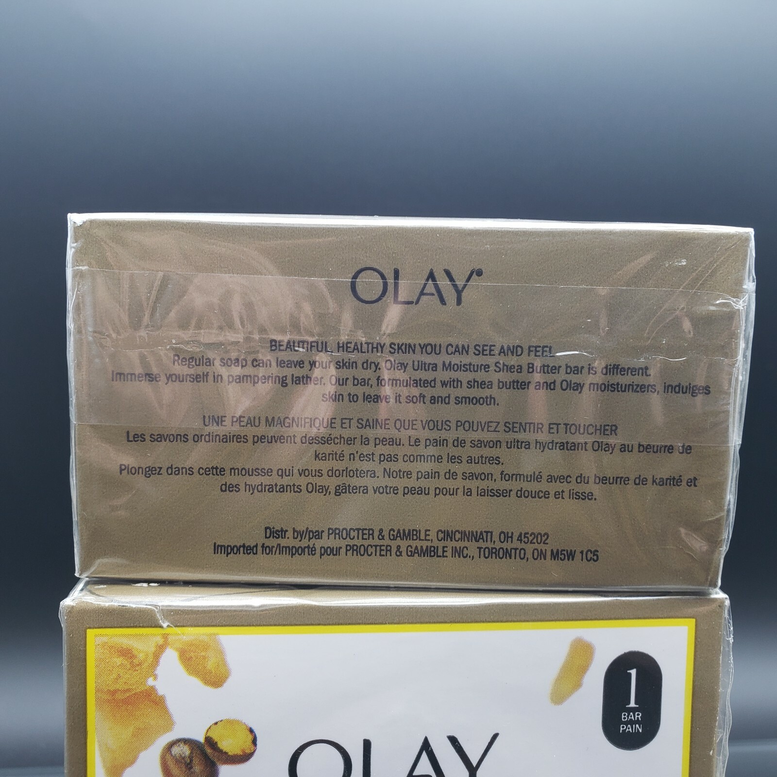 Olay Ultra Moisture – Shea Butter Bar Soap 3.17oz each / LOT OF 4