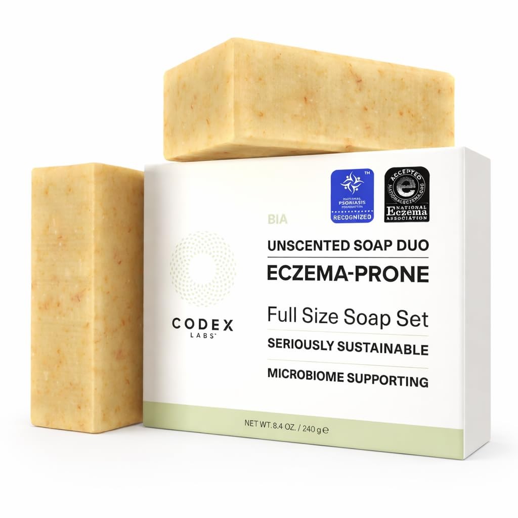 Unscented Soap for Kids & Adults, 2-Pack