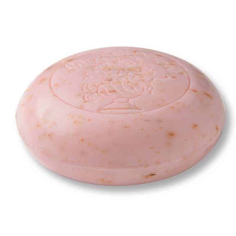 French Hand & Face Soap- Rose Petal Round by La Lavande-100g Imported