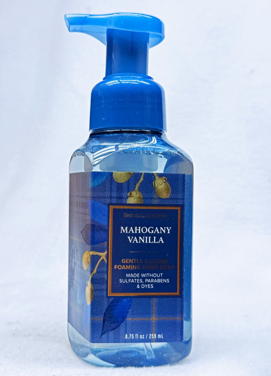 1 Bath & Body Works MAHOGANY VANILLA Gentle Foaming Hand Soap 8.75 oz