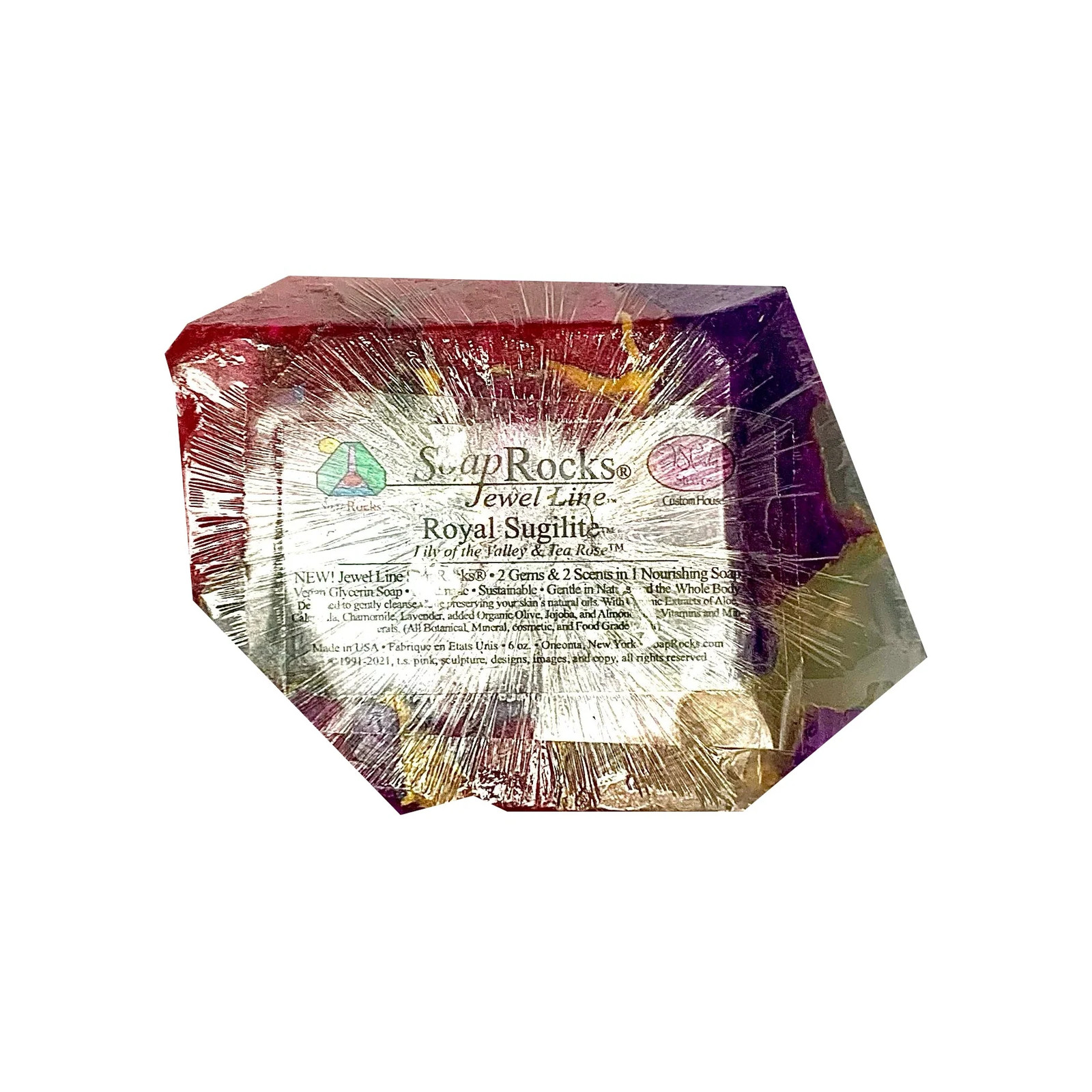 T.S. Pink SoapRocks Jewel Collection – Royal Sugilite