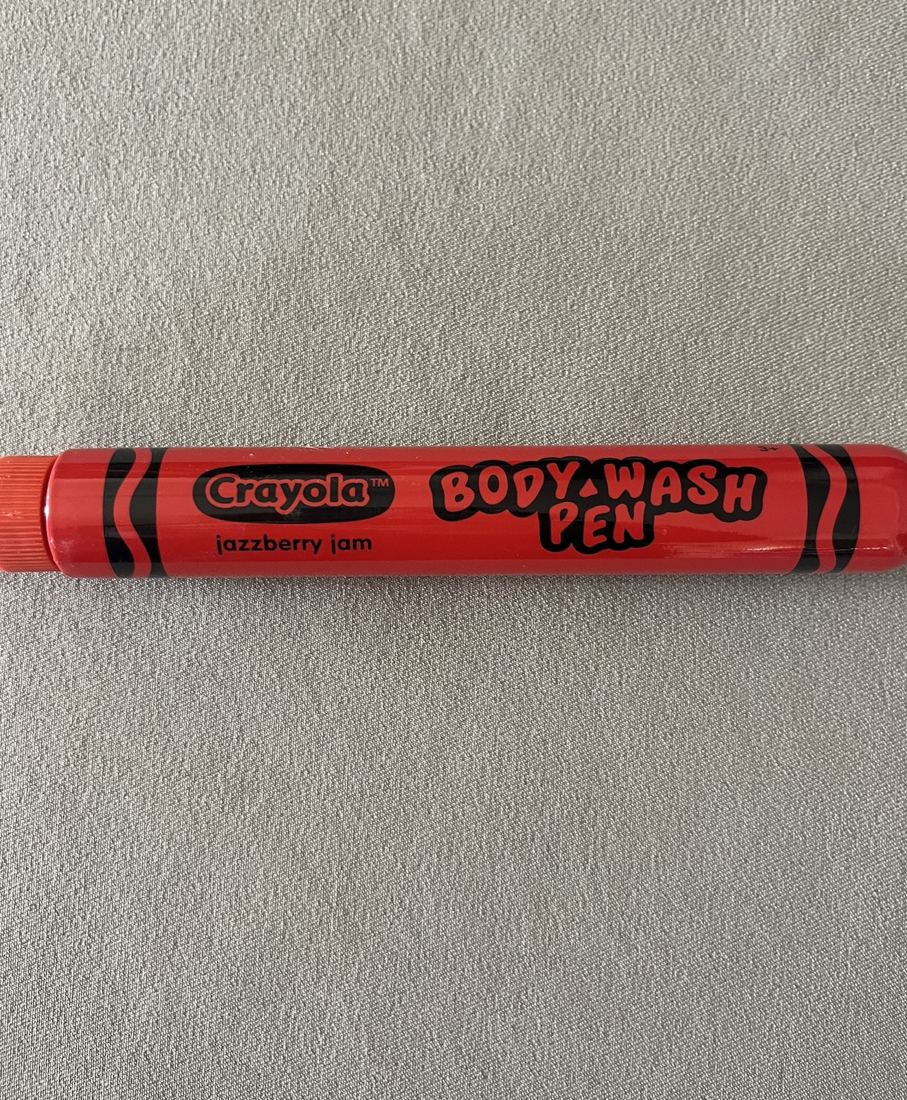 1.9 Oz Crayola Bathtub Body Wash Pen In Jazzberry Jam Red~For Ages 3+, Brand New