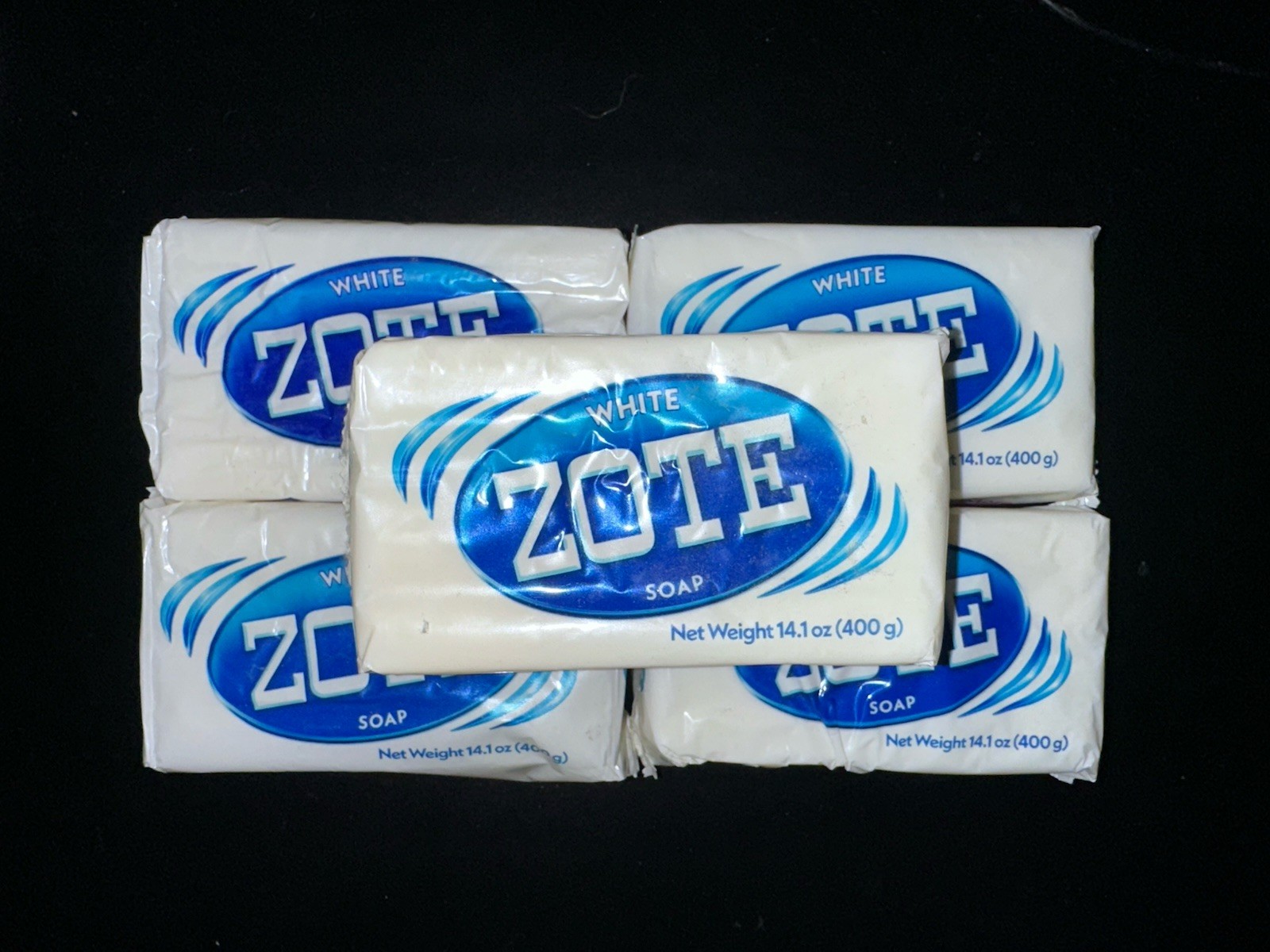 Bundle of 5 Zote Soap 14.1 oz 400g 3 Bars In Each Pack Brand New Sealed