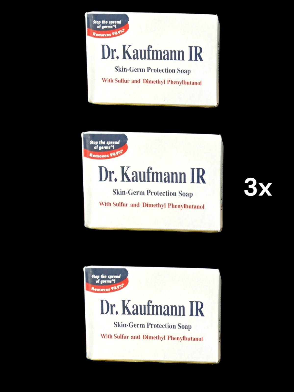 Dr. Kaufmann IR Skin germ protection w/ sulfur & dimethyl phenylbutanol 3 Bars
