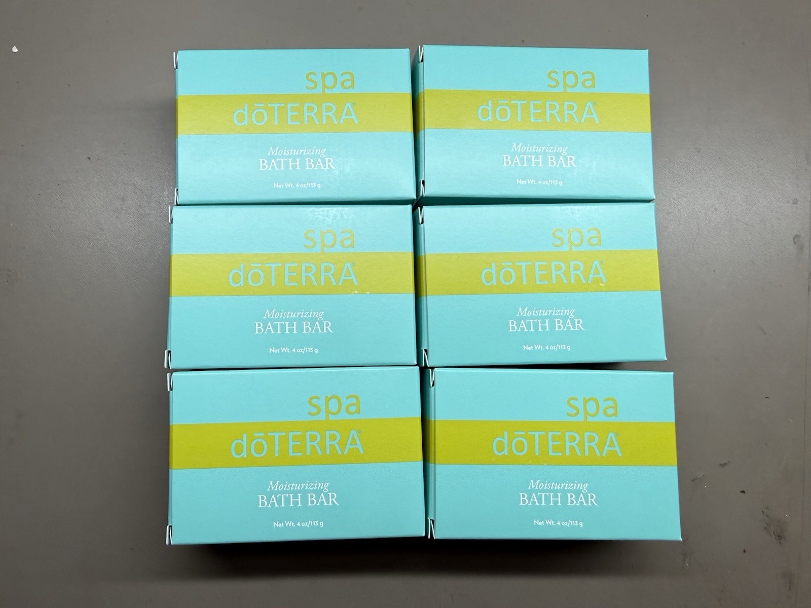 New 6X doTERRA SPA Moisturizing Bath Bar Soap Grapefruit&Bergamot Essential Oil