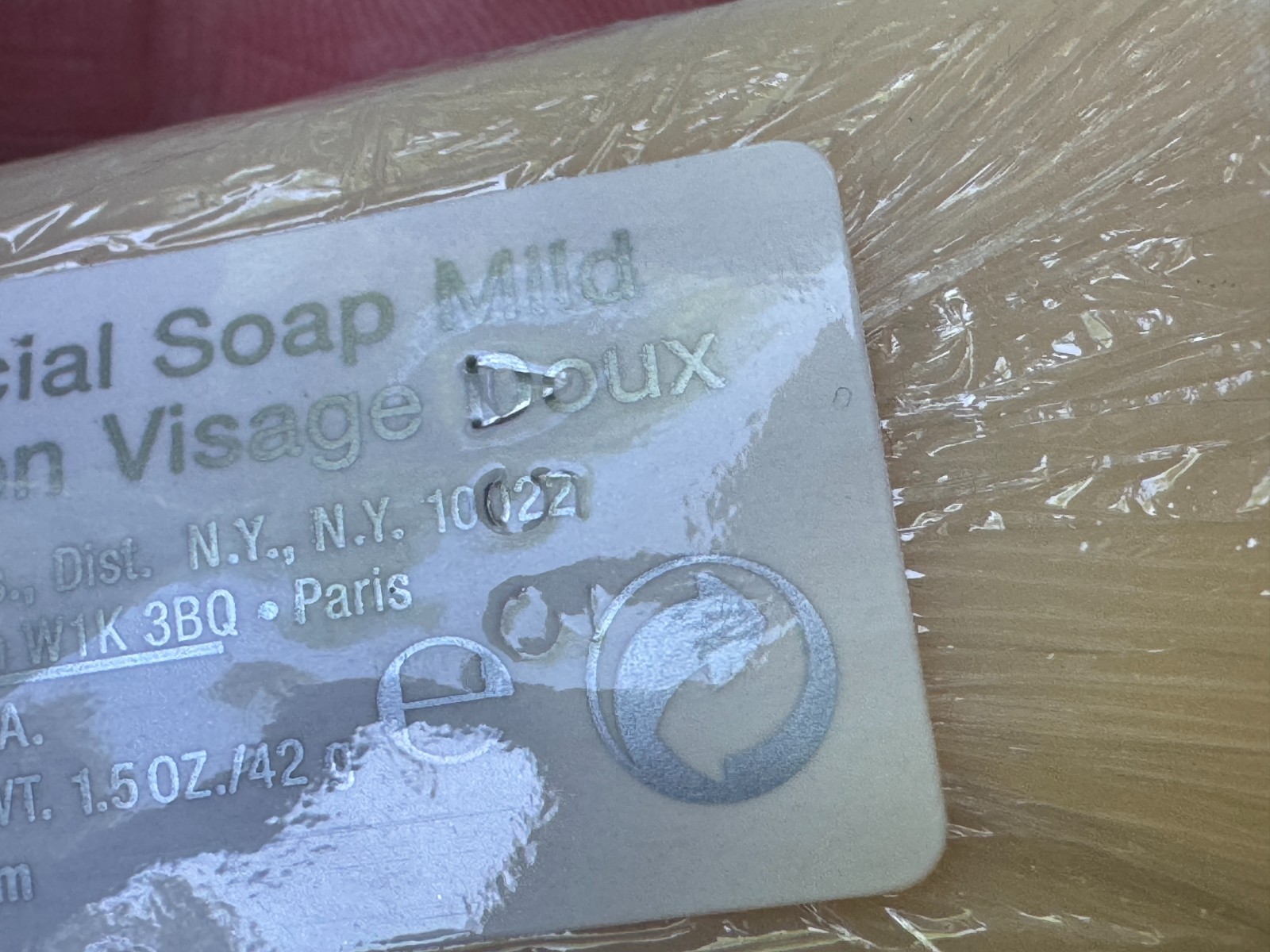 NEW LOT (2!) Clinique Mini Facial Mild Bar SOAP 1.5oz Factory Sealed Travel Size