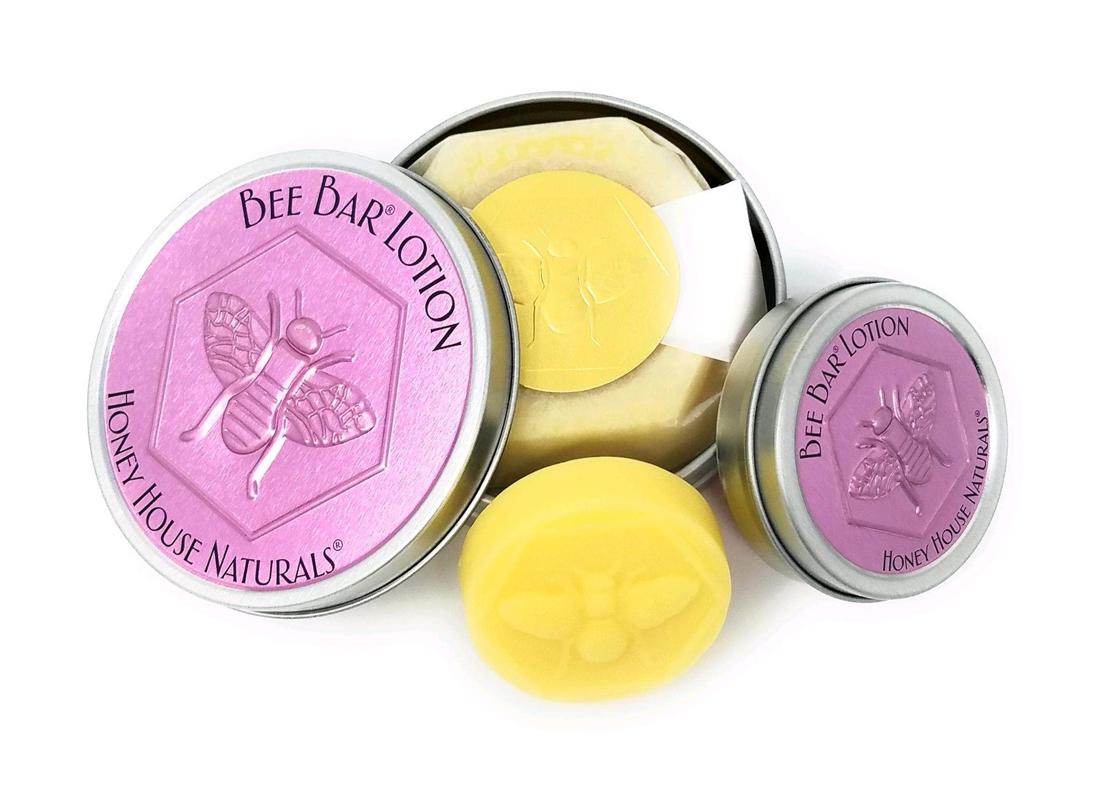 Honey House Naturals Duo – Lavender – Small .6 ounce & Large 2 ounce