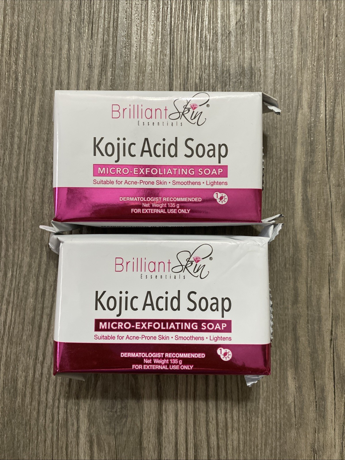 2 Bars Brilliant Skin Essentials Micro-Exfoliating Soap Acne-Prone Skin 135g