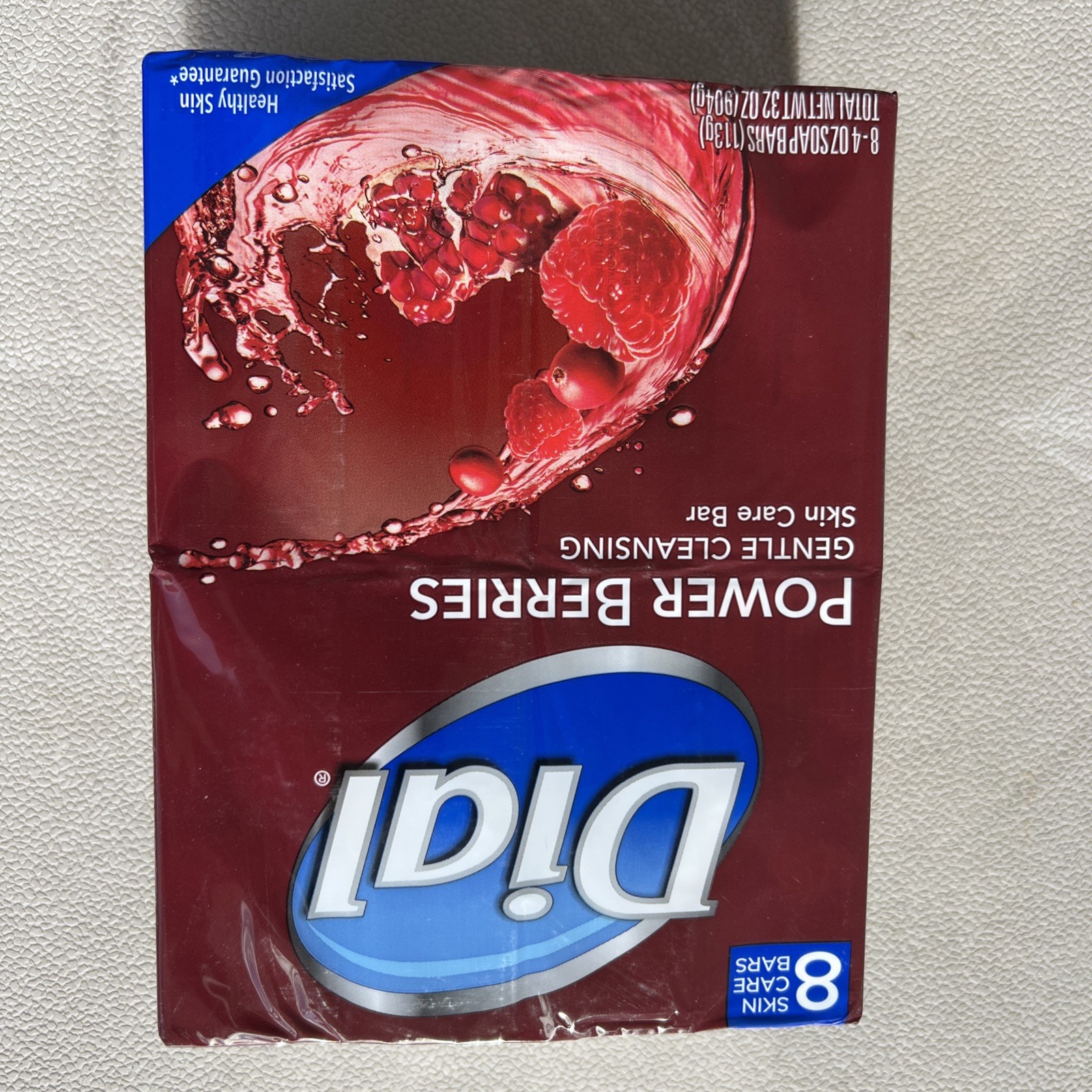 Dial Power Berries Bar Soap 4oz – Red (8 Pack) – SEALED. Rare!