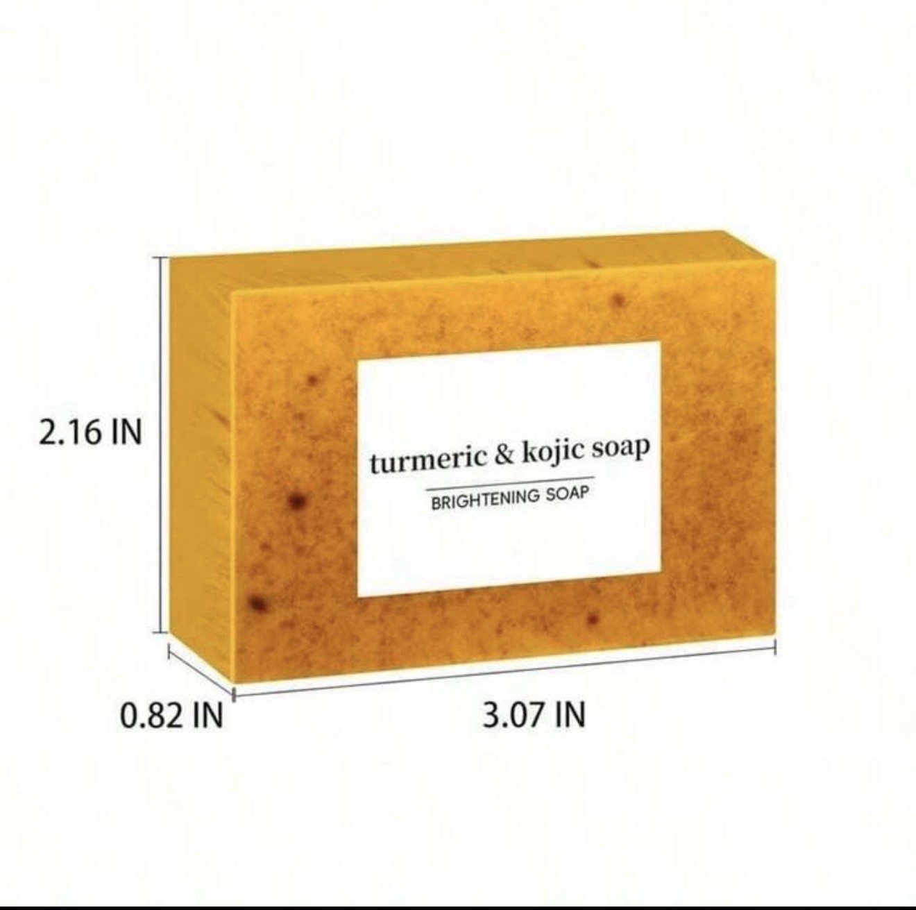 lemon turmeric kojic acid brightening soap