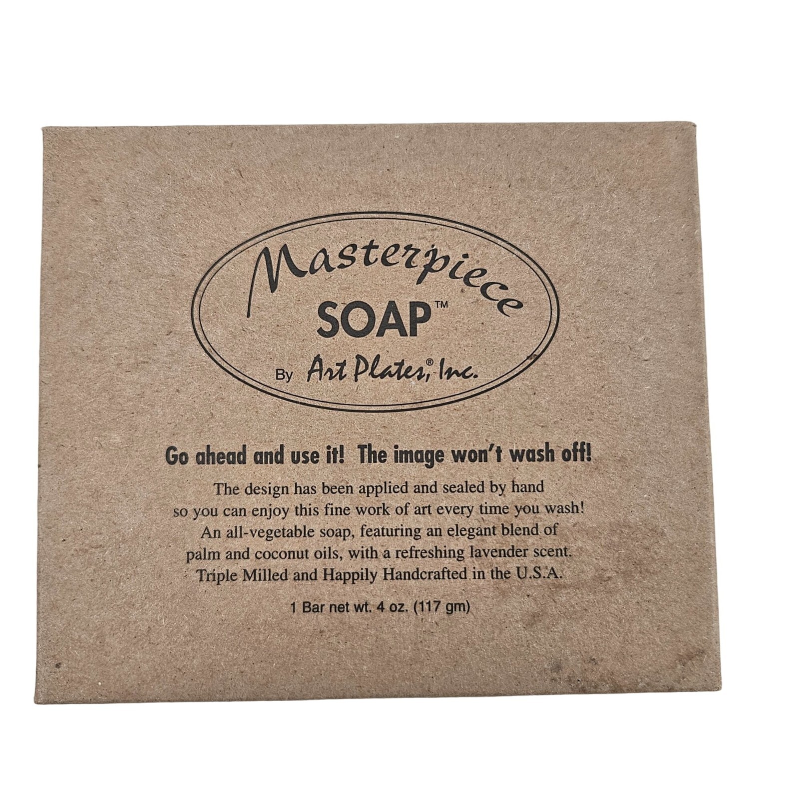 Masterplates Soap Art Plates All Vegetable Triple Milled Lavender Scent