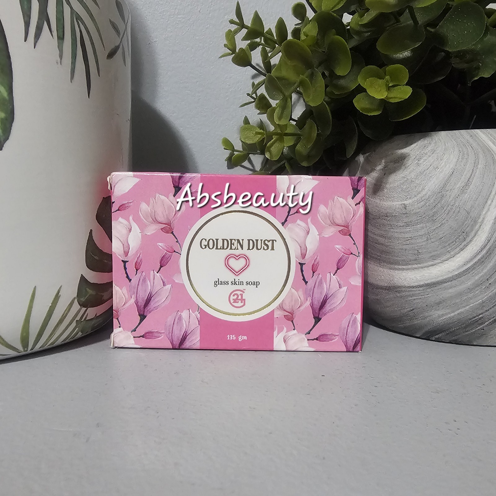 G21 Golden Dust Glass Skin Soap 135g ,1pc